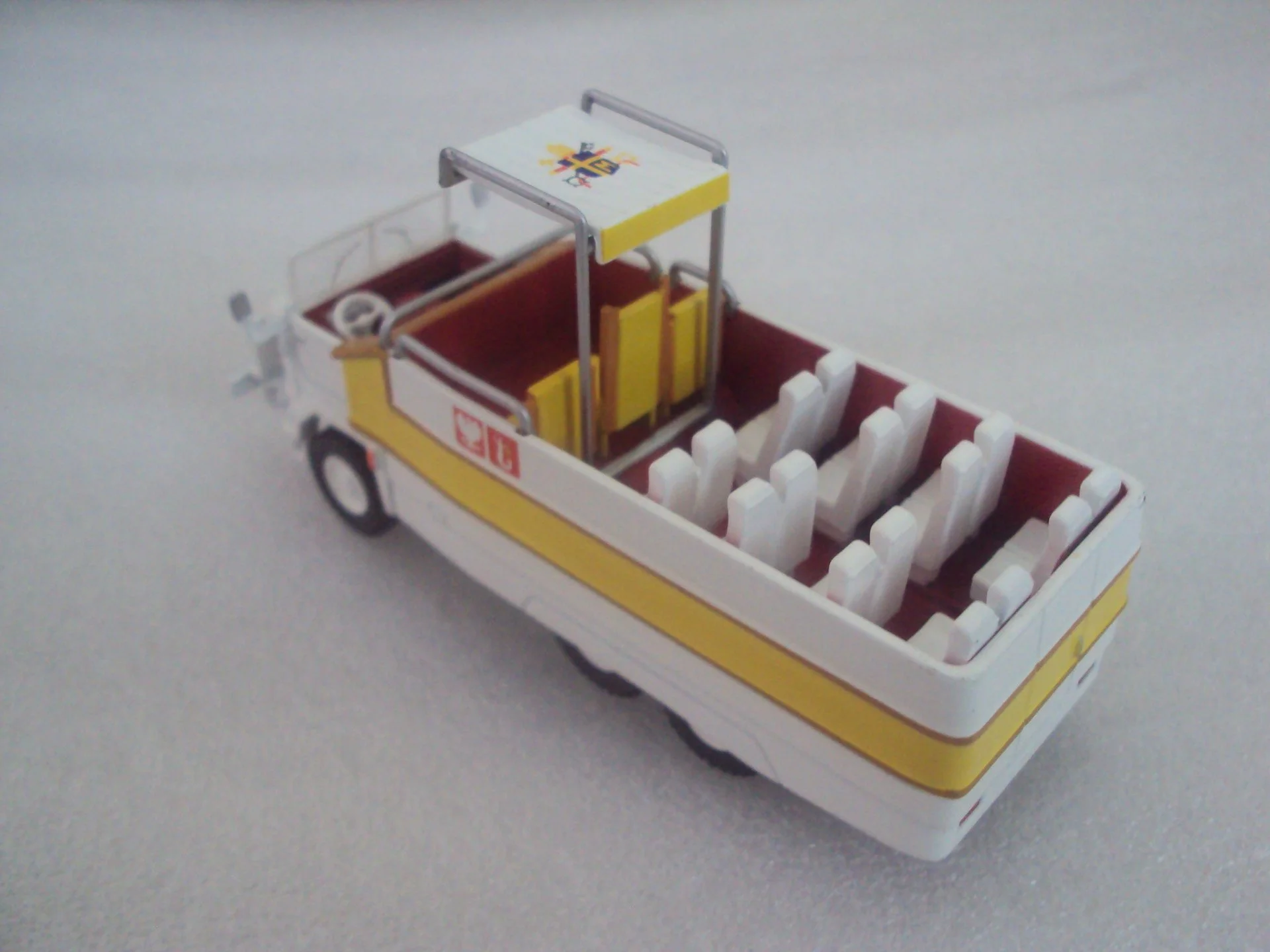 Автомобиль Star 660 Papamobile Папамобиль 1979 - миниатюра 6
