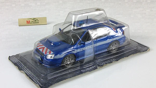 Полицейские машины мира №4 SUBARU IMPREZA - миниатюра 4