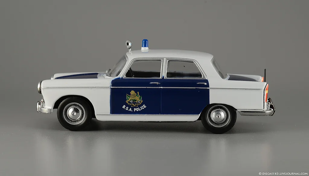 Полицейские машины мира №47 PEUGEOT 404. Британская полиция Южной Африки - миниатюра 5