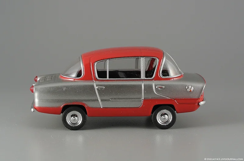 Автолегенды ссср №115 ИМЗ-НАМИ-А50 Белка - миниатюра 6