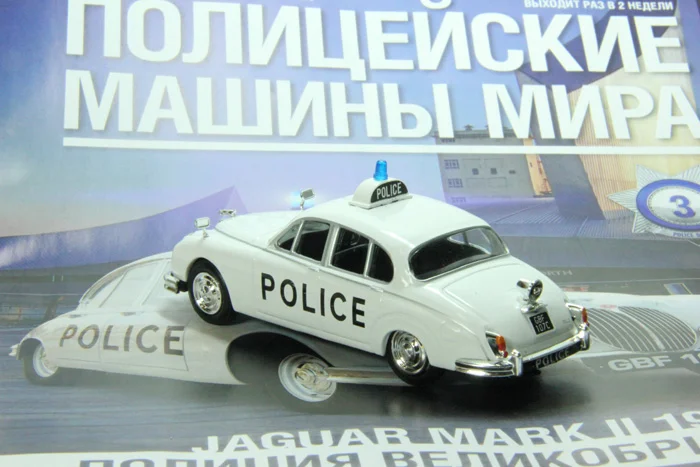 Полицейские машины мира №3 JAGUAR MARK II 1959 полиция великобритании - миниатюра 3