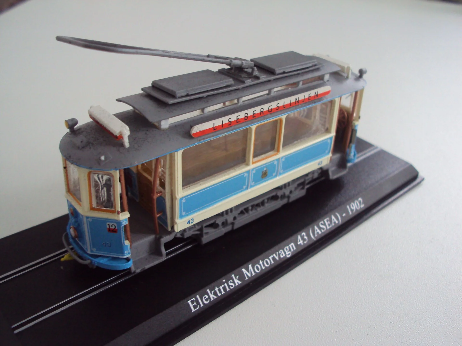 Трамвай Elektrisk Motorvagn 43 (ASEA)-1902 - миниатюра 4
