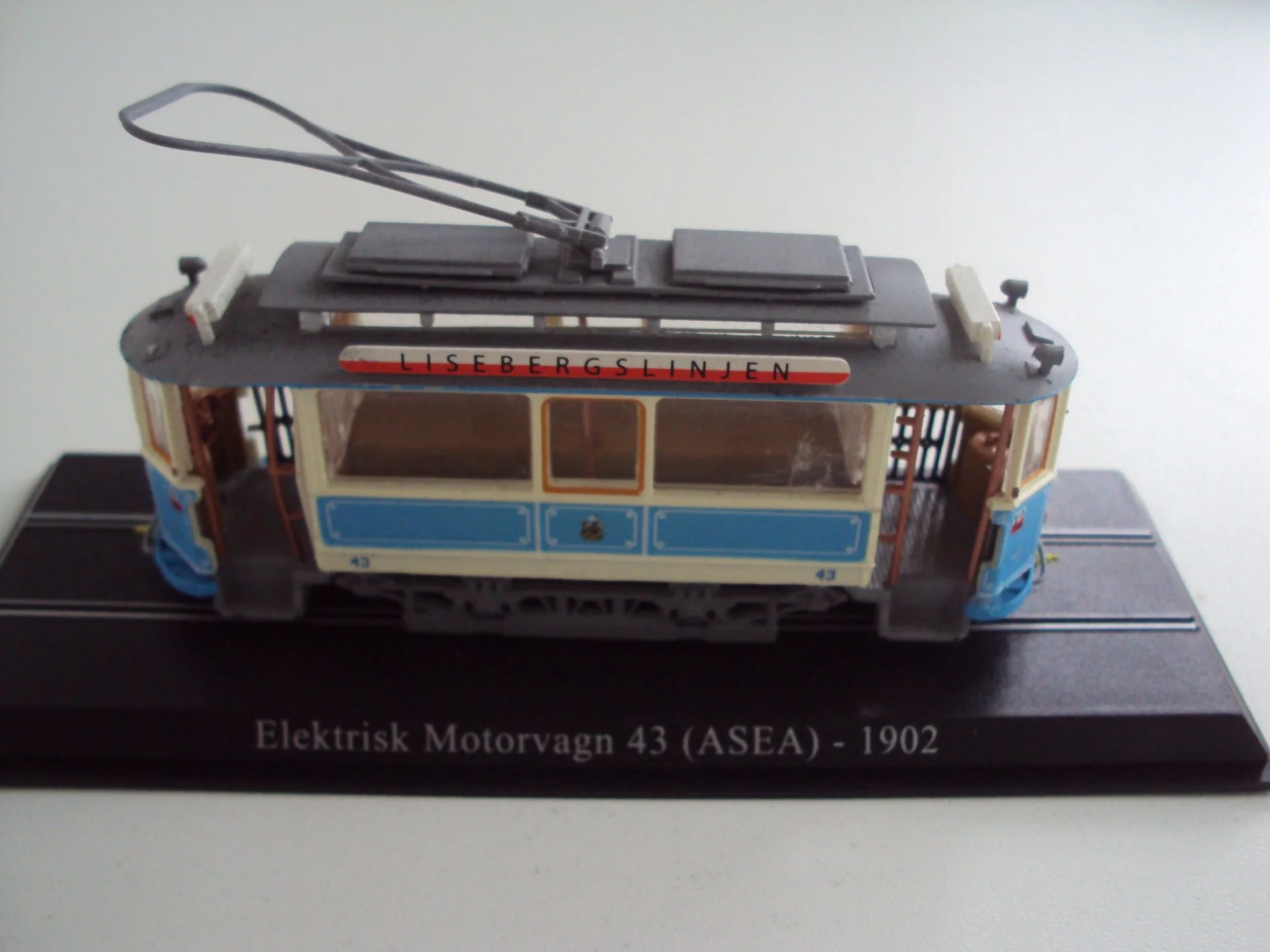 Трамвай Elektrisk Motorvagn 43 (ASEA)-1902 - миниатюра 7