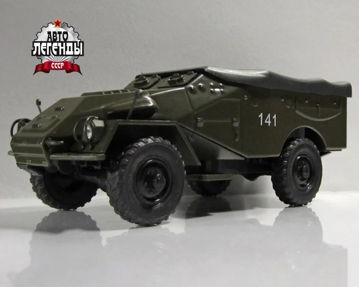 Автолегенды ссср №121 БТР-40 - изображение 1