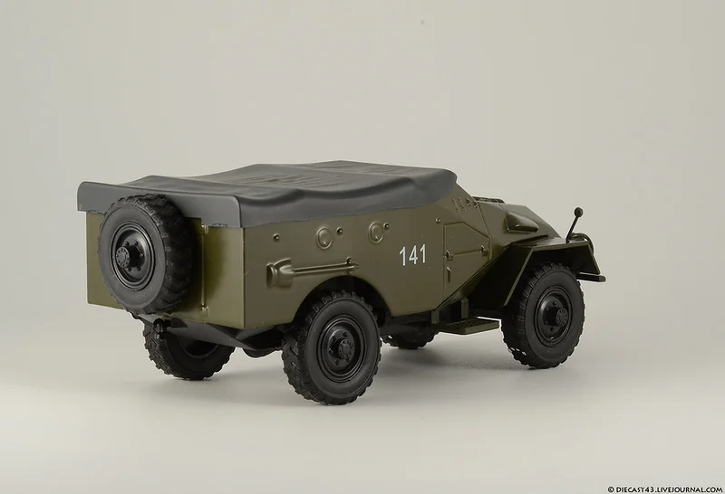 Автолегенды ссср №121 БТР-40 - миниатюра 3