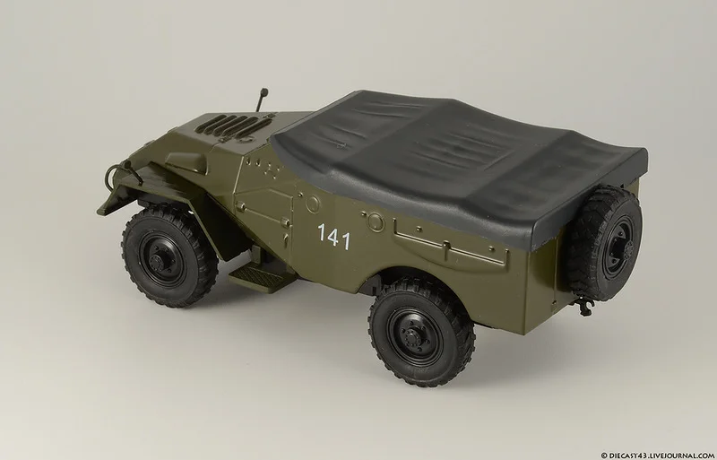 Автолегенды ссср №121 БТР-40 - миниатюра 4