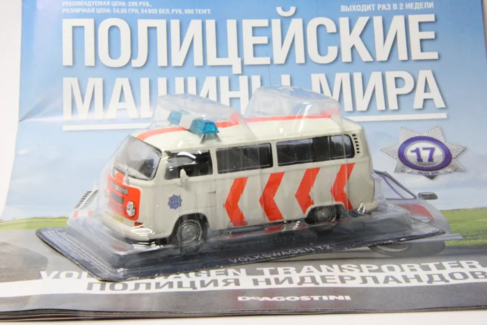 Полицейские машины мира №17 VOLKSWAGEN TRANSPORTER T2 полиция нидерландов - изображение 1