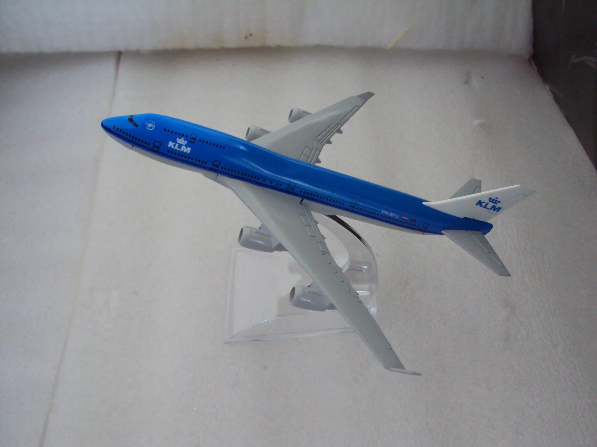 Модель самолёта Boeing 747-400 КЛМ - миниатюра 5