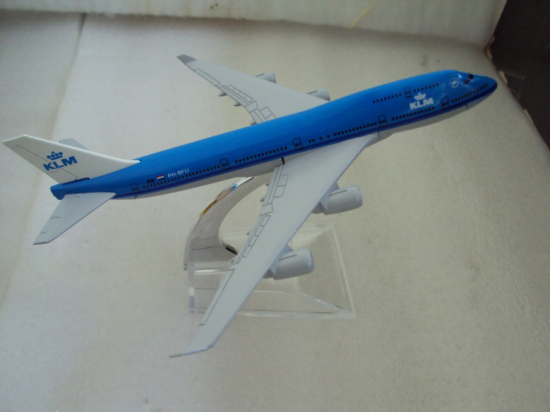 Модель самолёта Boeing 747-400 КЛМ - миниатюра 6
