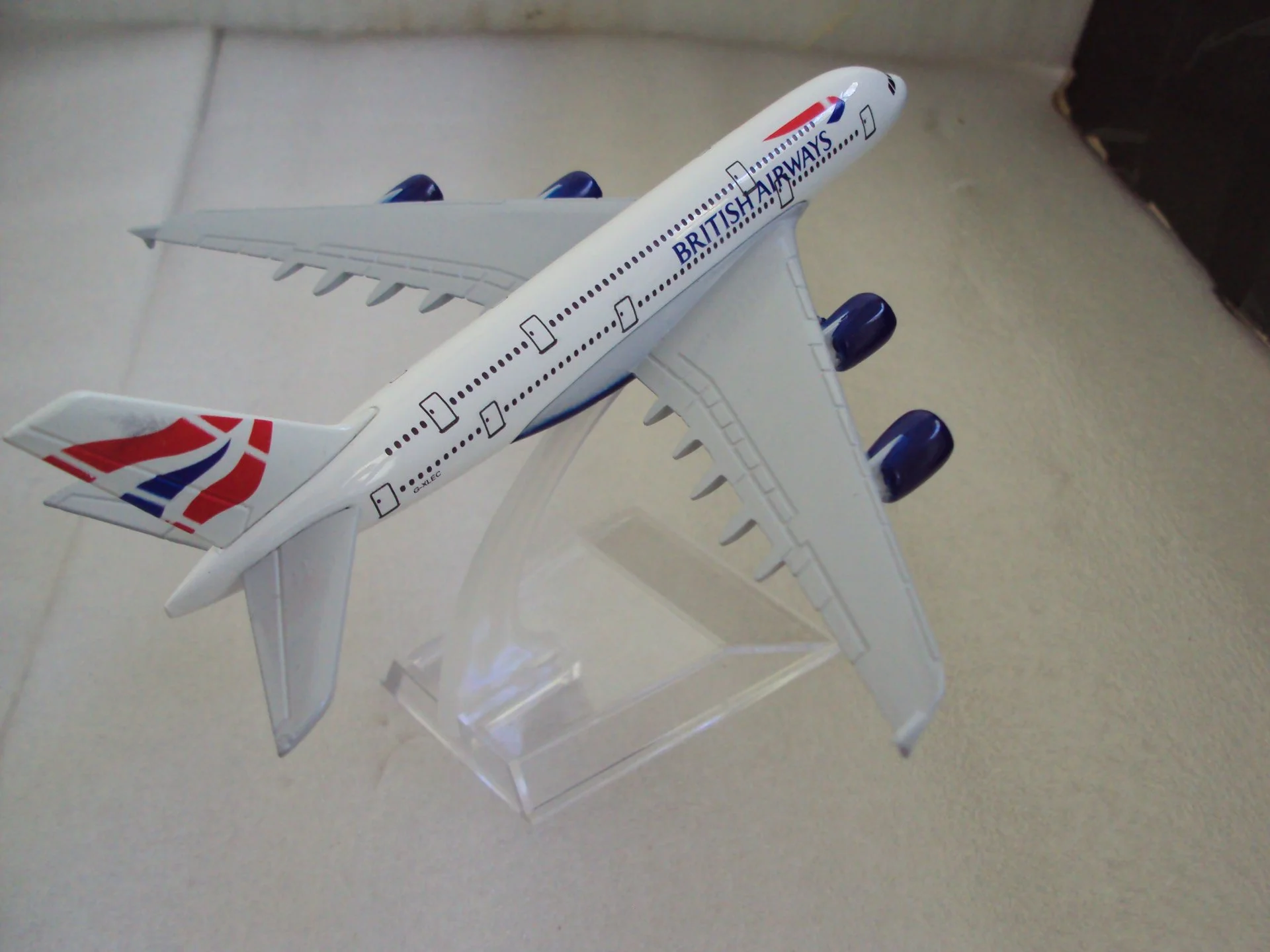 Модель самолёта BRITISH AIRWAYS A380 - миниатюра 4
