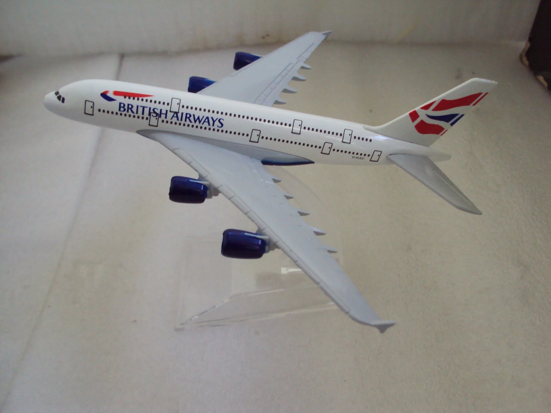 Модель самолёта BRITISH AIRWAYS A380 - миниатюра 5