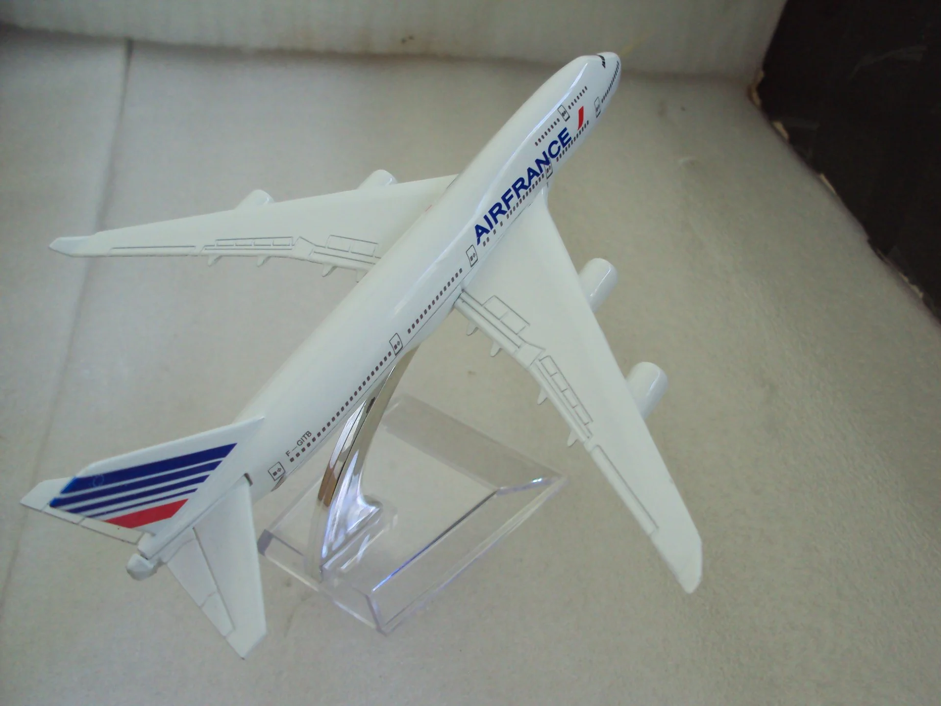 Модель самолёта France Airlines Boeing 747 B747 400 - миниатюра 3
