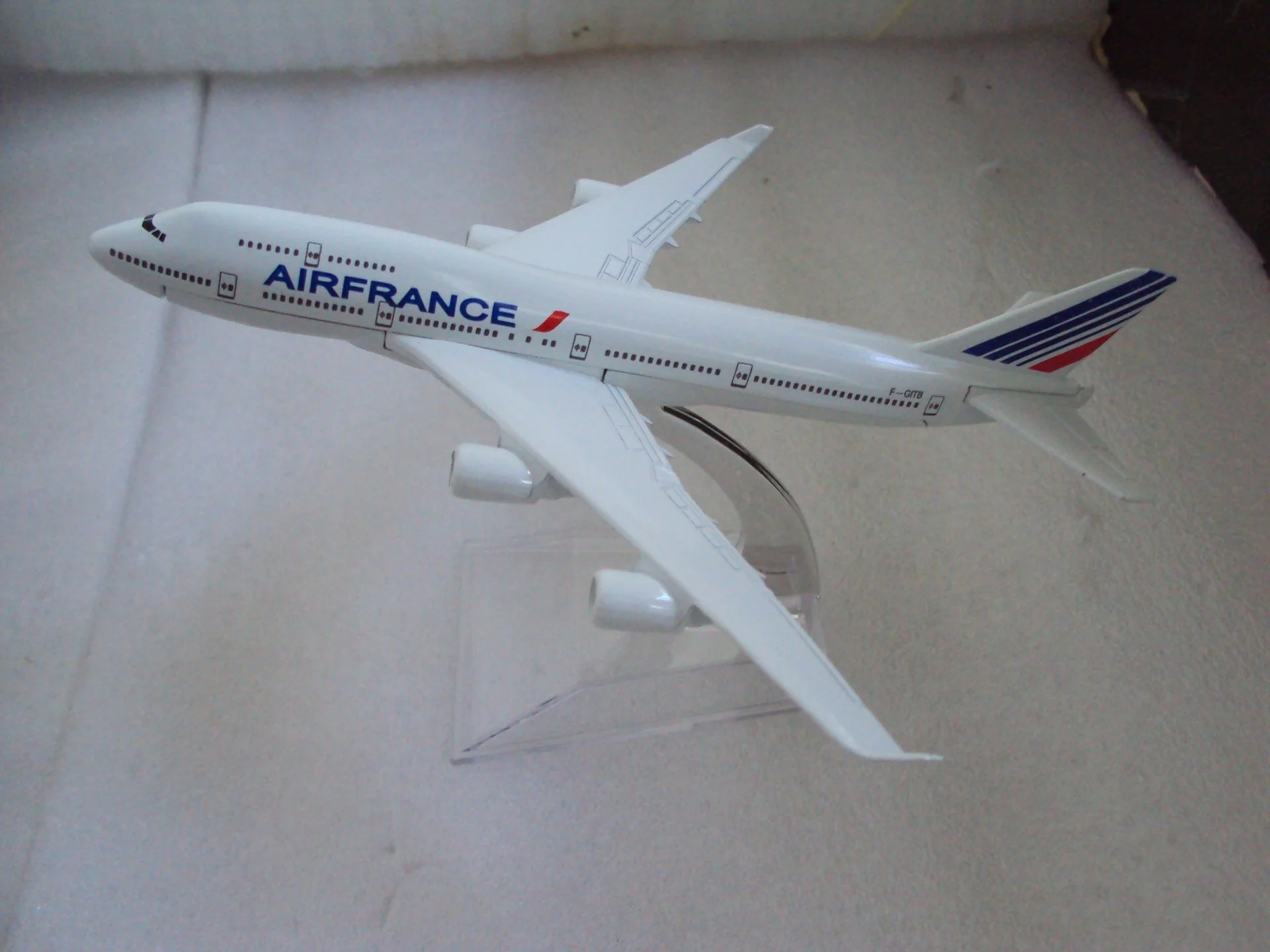 Модель самолёта France Airlines Boeing 747 B747 400 - миниатюра 5