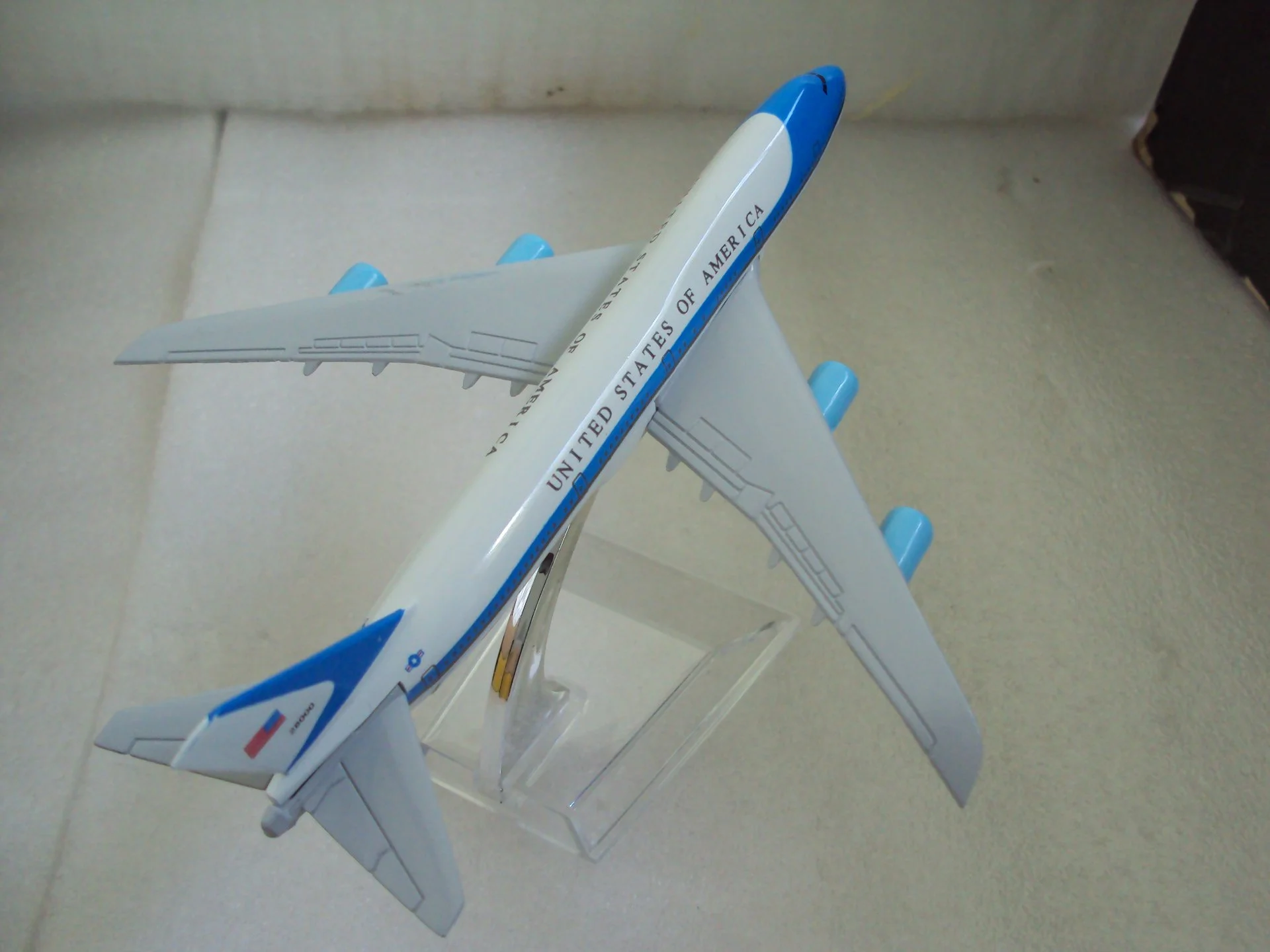 Модель самолёта Соединённых штатов америки Boeing 747 - миниатюра 3