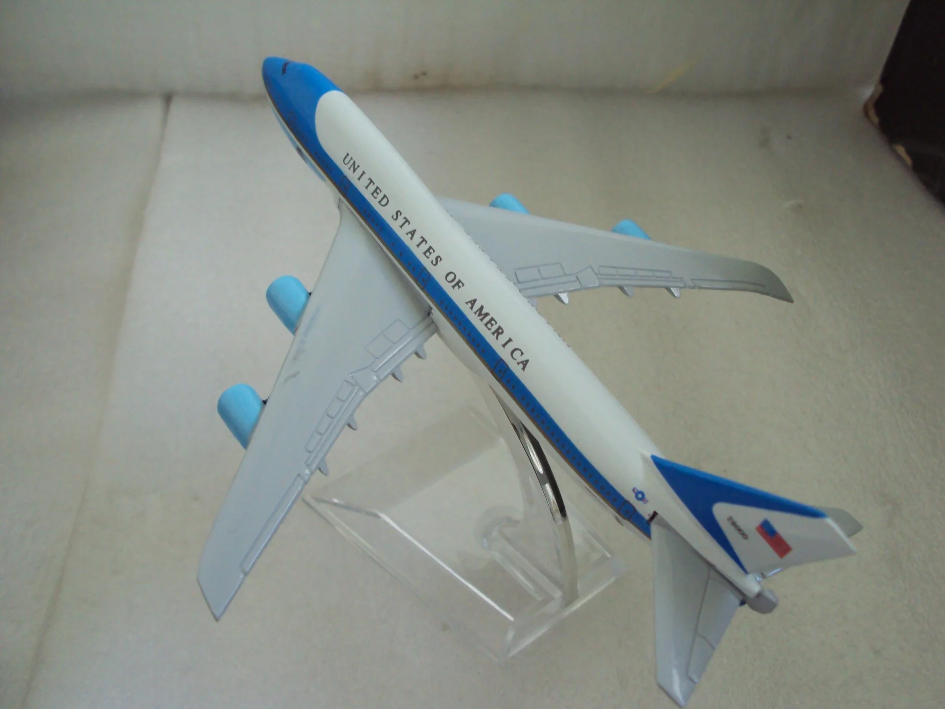 Модель самолёта Соединённых штатов америки Boeing 747 - миниатюра 4