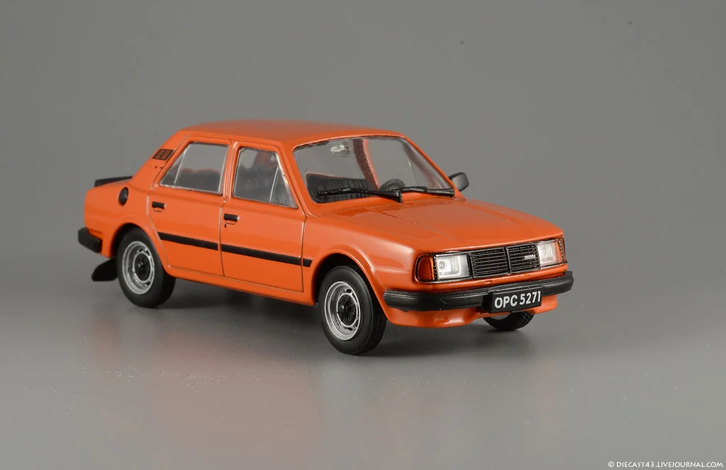Автолегенды ссср №153 SKODA 120 - миниатюра 2