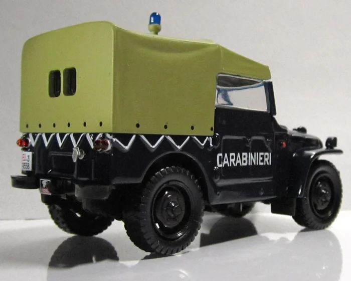 Полицейские машины мира спец.вып №1 FIAT CAMPAGNOLA 1959 полиция италии - миниатюра 5
