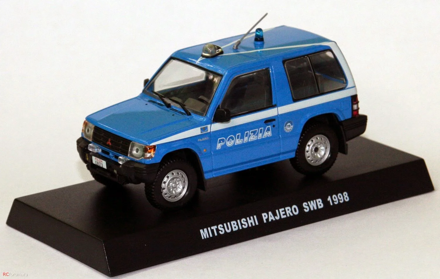 Полицейские машины мира спец.выпуск №4 MITSUBISHI PAJERO Полиция италии - миниатюра 2
