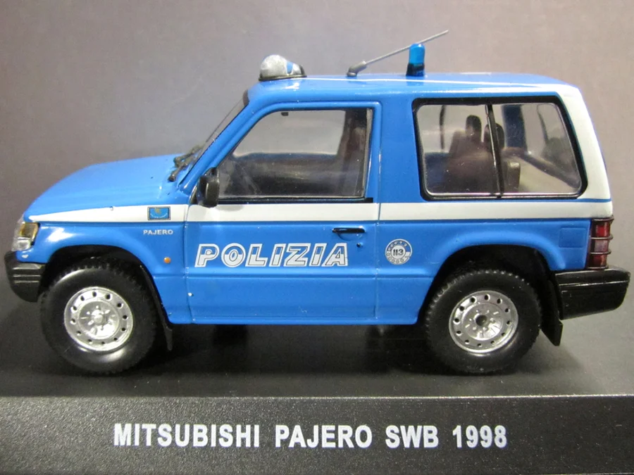 Полицейские машины мира спец.выпуск №4 MITSUBISHI PAJERO Полиция италии - миниатюра 5