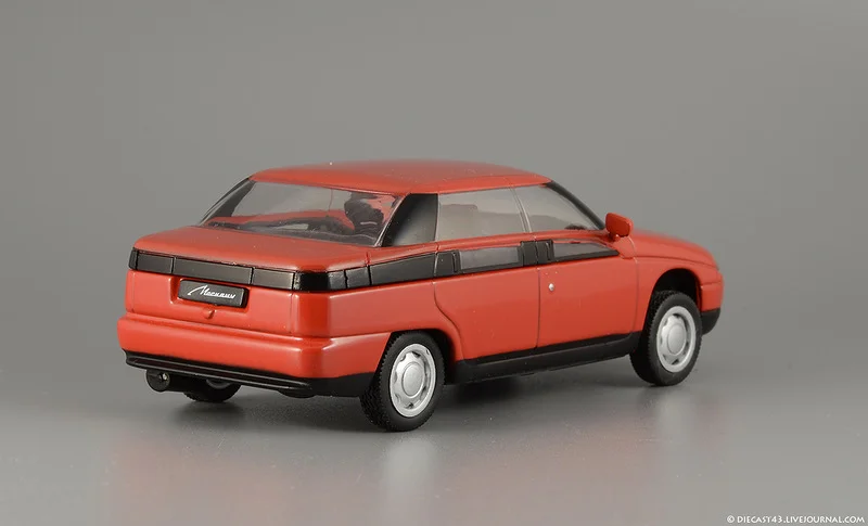 Автолегенды ссср №125 АЗЛК-2143 Яуза Москвич-2143 - миниатюра 3