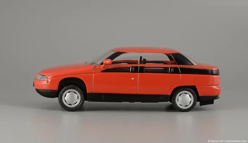 Автолегенды ссср №125 АЗЛК-2143 Яуза Москвич-2143 - миниатюра 5
