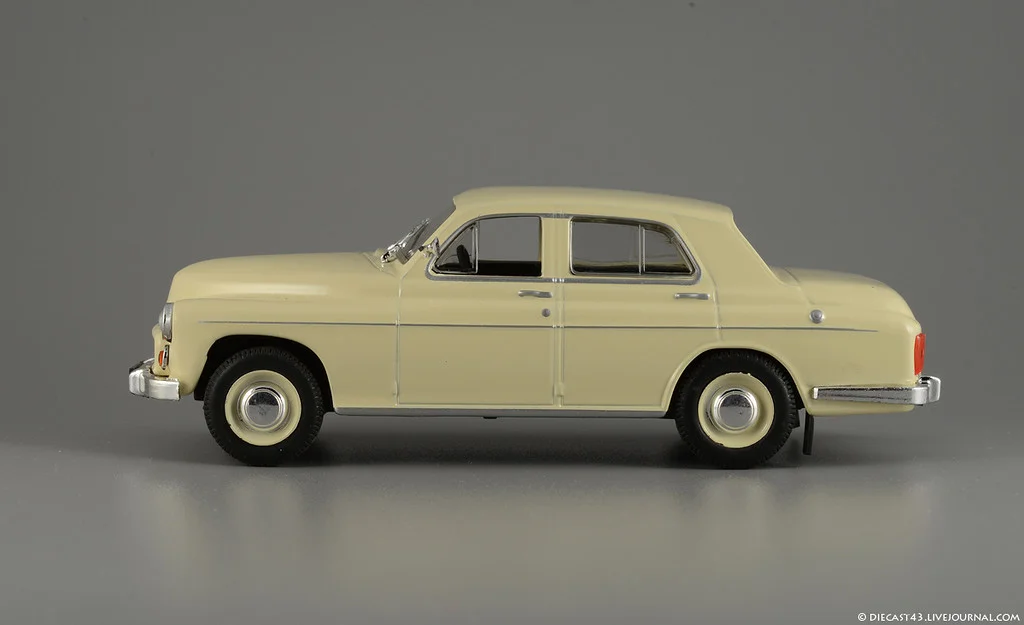 Автолегенды ссср №154 WARSZAWA 203 - миниатюра 4