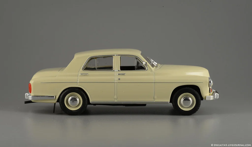 Автолегенды ссср №154 WARSZAWA 203 - миниатюра 5