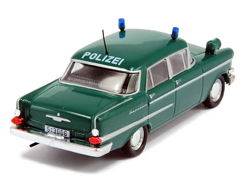 Полицейские машины мира №6 OPEL KAPITAN 1960 полиция германии - миниатюра 2
