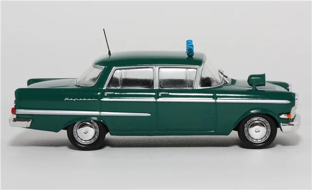Полицейские машины мира №6 OPEL KAPITAN 1960 полиция германии - миниатюра 4
