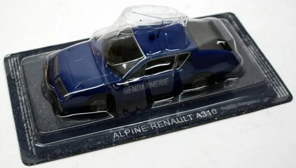 Полицейские машины мира №11 ALPINE RENAULT A310 французская жандармерия - миниатюра 3