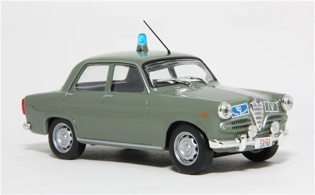 Полицейские машины мира №14 ALFA ROMEO GIULIETTA - миниатюра 2
