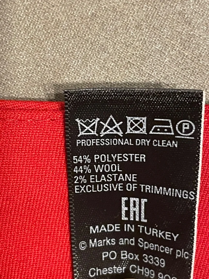 Брюки красивого модного цвета M&S - миниатюра 2
