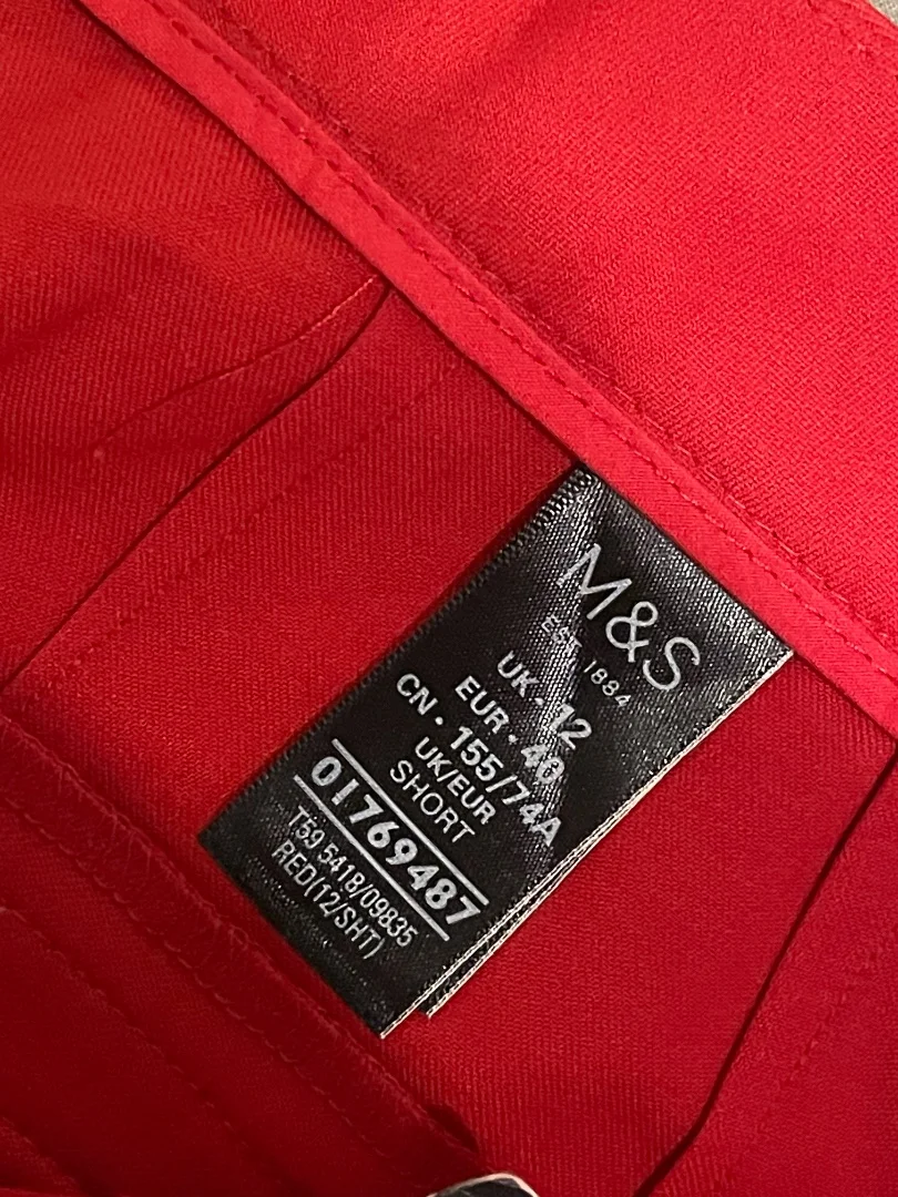 Брюки красивого модного цвета M&S - миниатюра 5