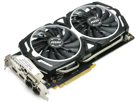 Видеокарта 6 GB MSI ARMOR GeForce GTX 1060