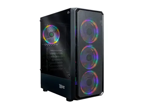 Корпус ATX BaseTech eXtreme GFX-03, б/у чёрный