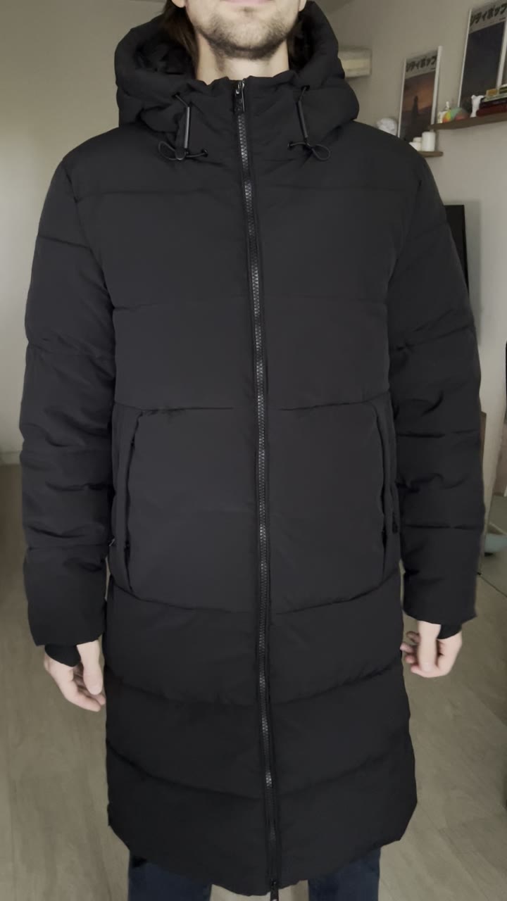 Куртка пуховик Harry Hatchat Lode Black (L) - видео 1