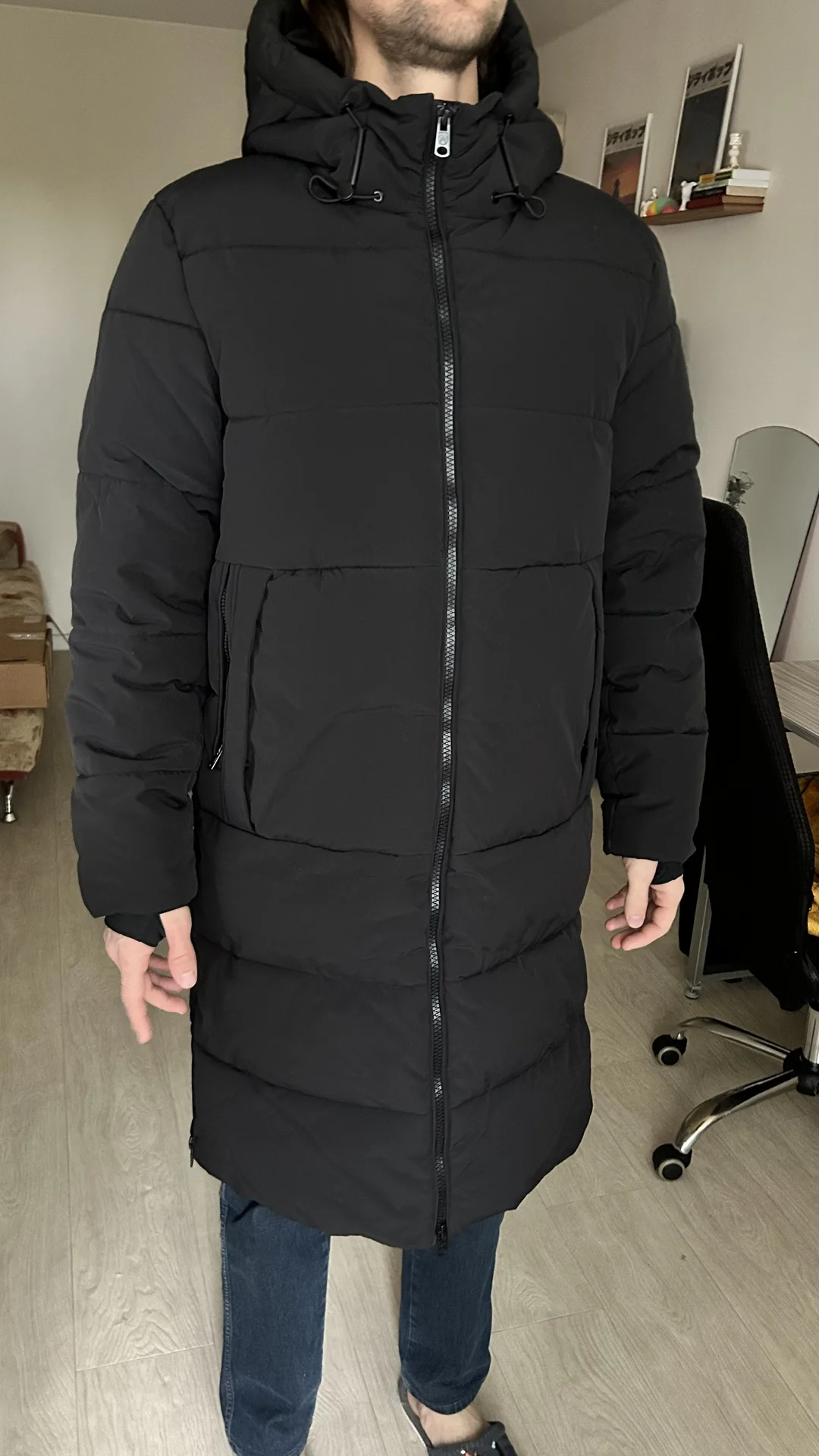 Куртка пуховик Harry Hatchat Lode Black (L) - миниатюра 2