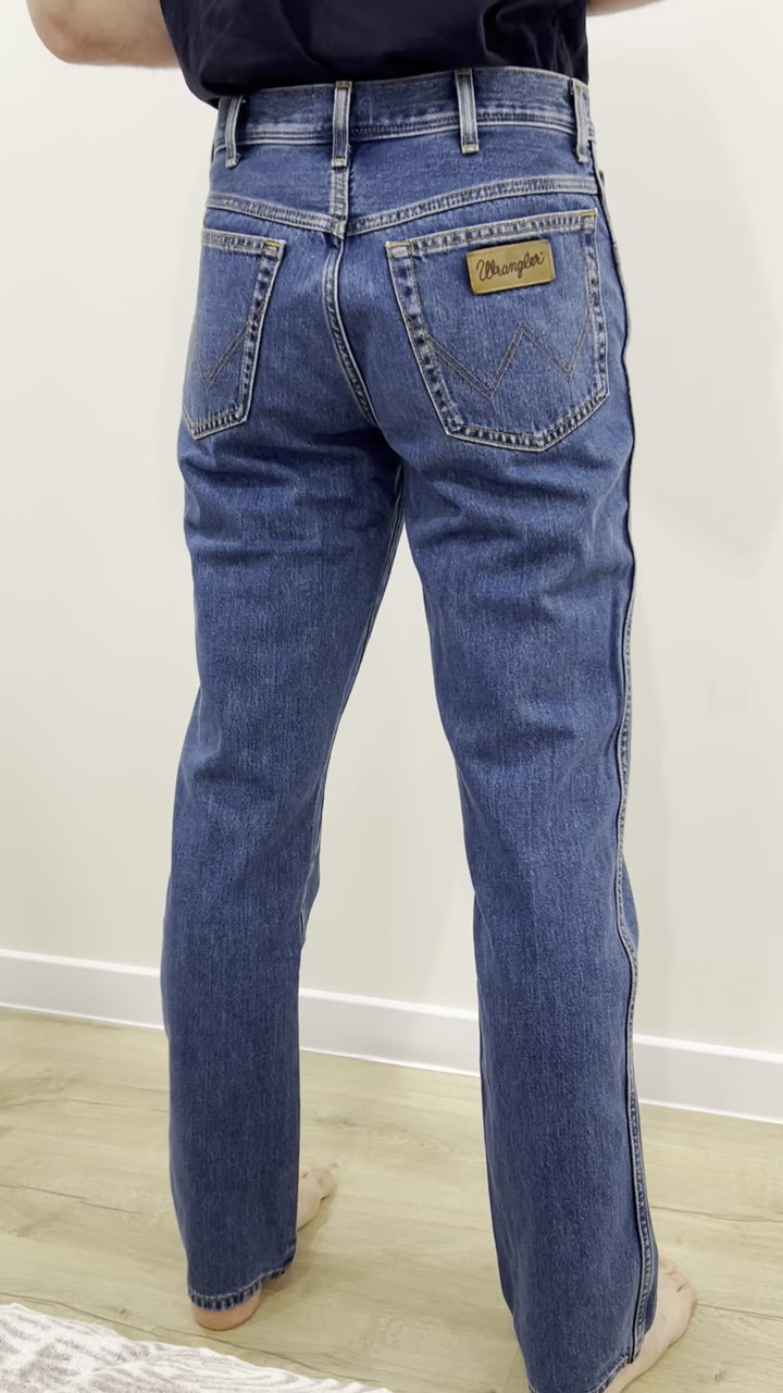 Мужские джинсы Wrangler Texas 821 - видео 6