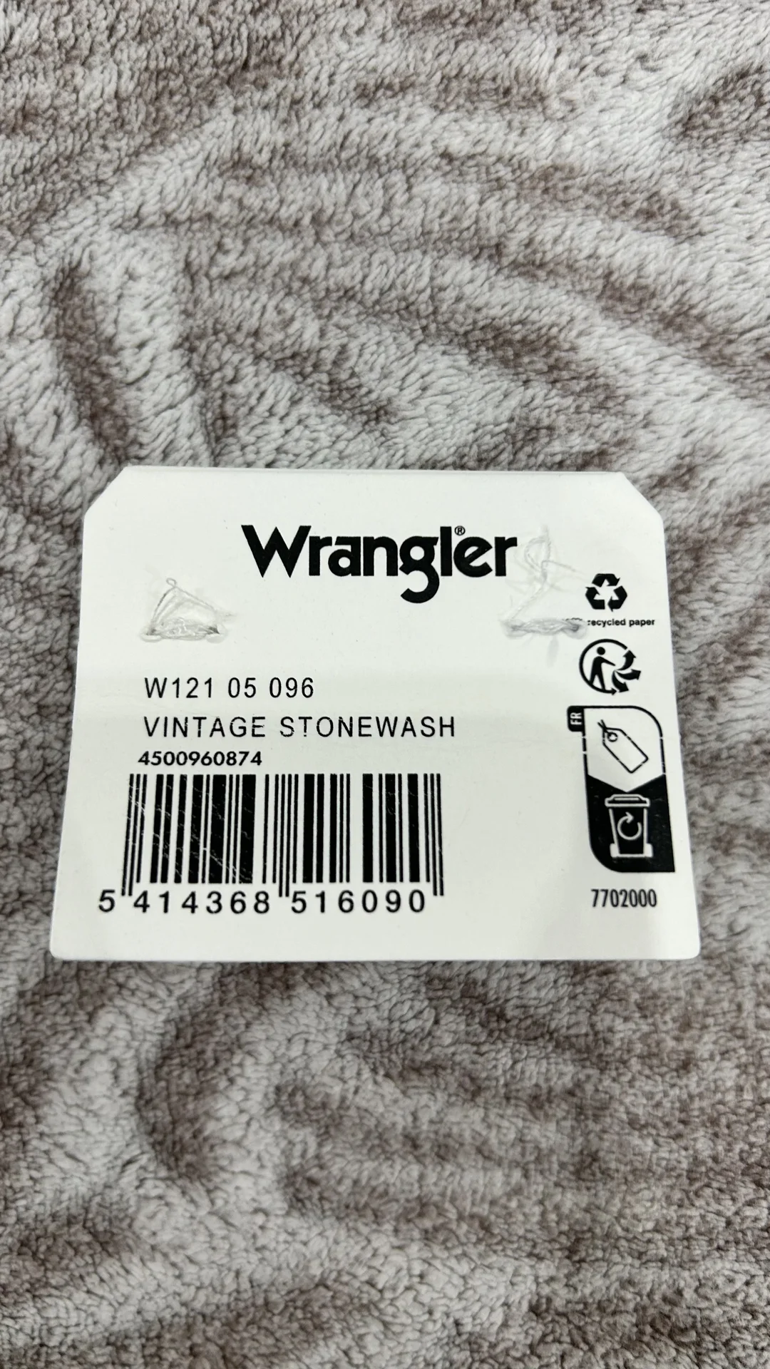 Мужские джинсы Wrangler Texas 821 - миниатюра 8