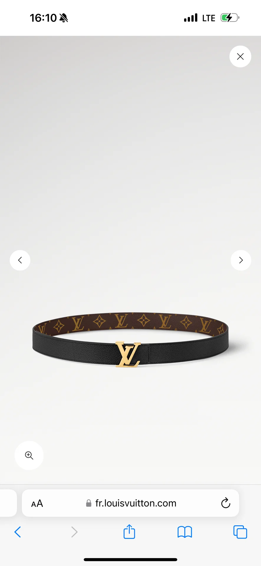 ремень Louis Vuitton - миниатюра 3