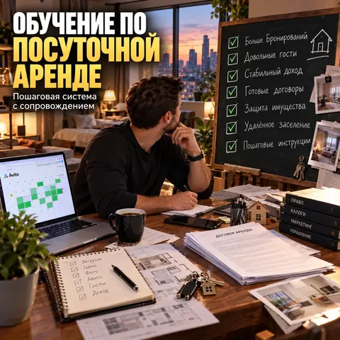Научу сдавать квартиру посуточно