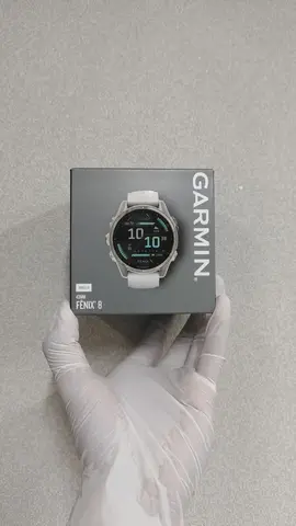 Garmin Fenix 8 43 MM Amoled Silver with Whitestone