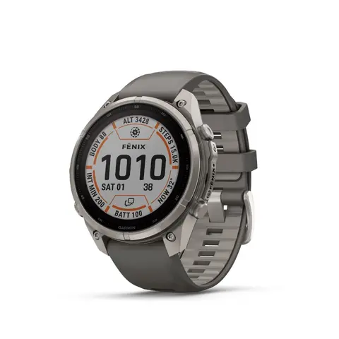 Garmin Fenix 9 Pro 47 MM Solar Silver Gray