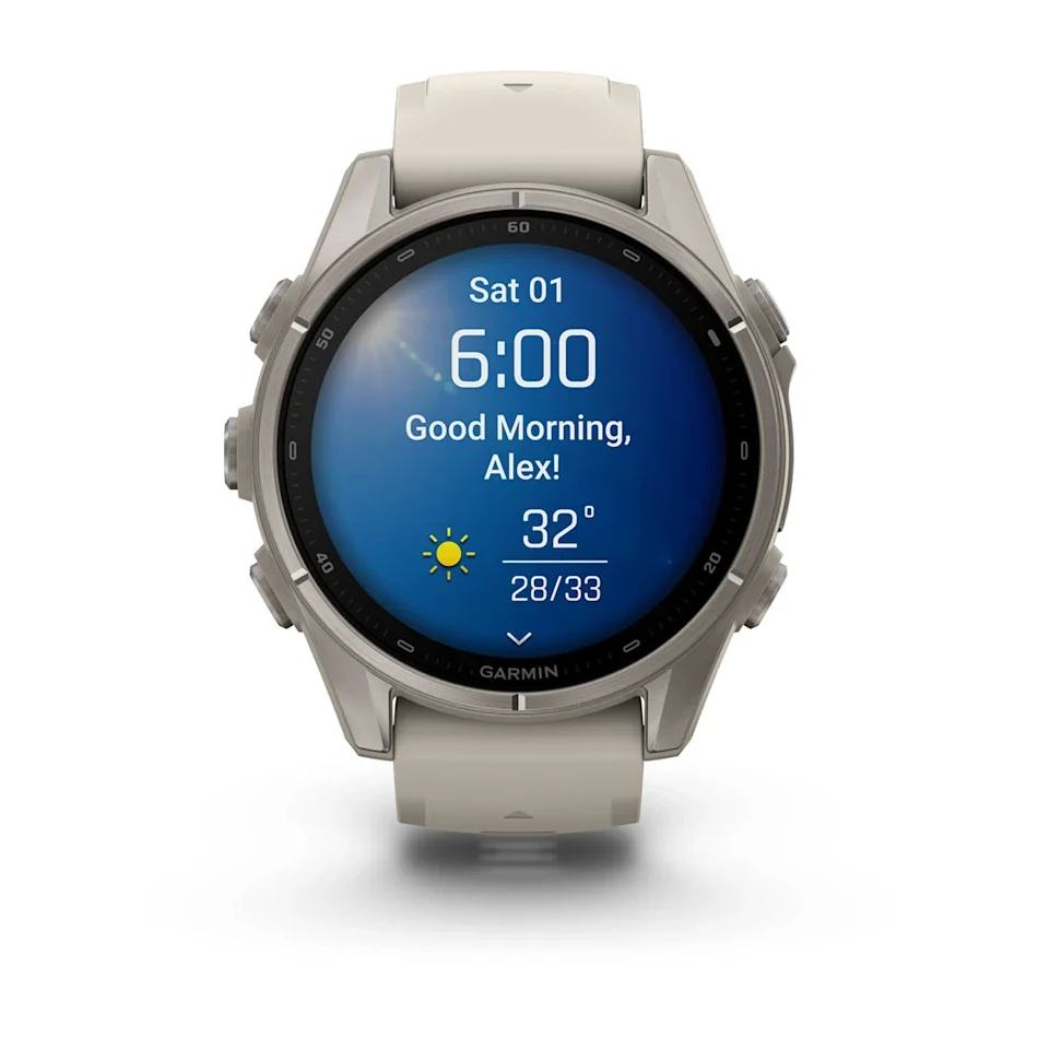 Garmin Fenix 9 43 MM Amoled Fog Gray - миниатюра 5