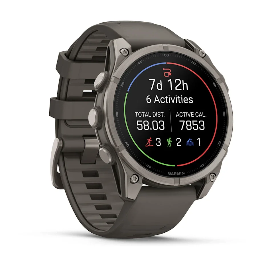 Garmin Fenix 9 47 MM Amoled Pebble Gray - миниатюра 2