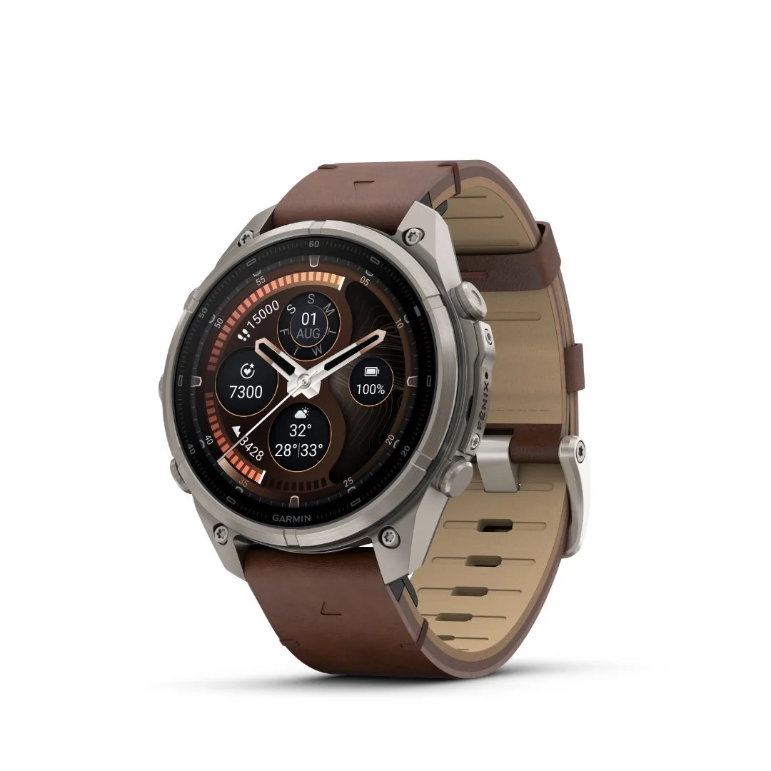 Garmin Fenix 9 Pro 47 MM inReach Walnut Leather - изображение 1