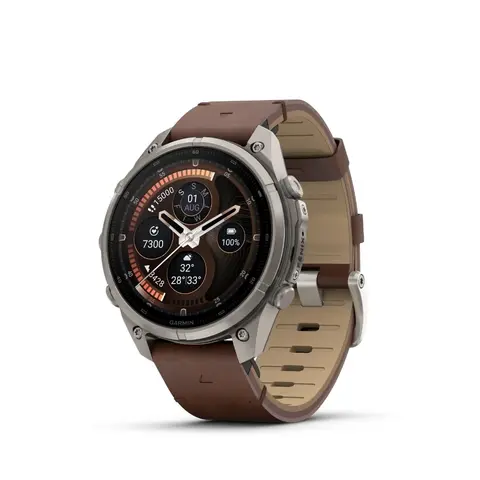 Garmin Fenix 9 Pro 47 MM inReach Walnut Leather