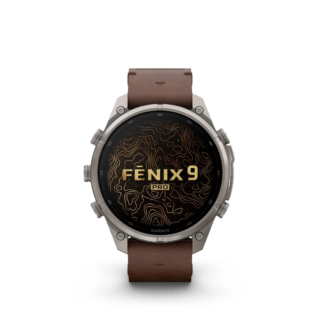 Garmin Fenix 9 Pro 47 MM inReach Walnut Leather - миниатюра 3