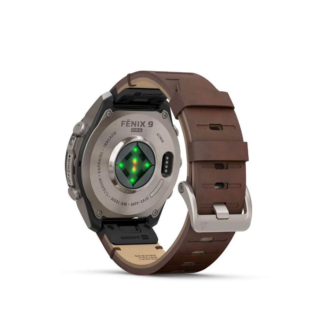 Garmin Fenix 9 Pro 47 MM inReach Walnut Leather - миниатюра 4