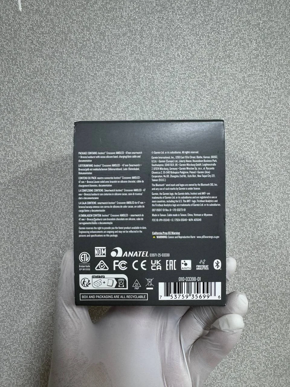 Garmin Instinct Crossover Amoled Bronze/Sunburst - миниатюра 2